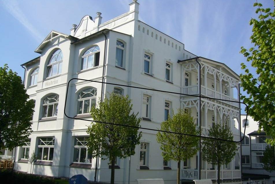 Meerblick-Appartement Villa Gudrun Binz Exterior photo